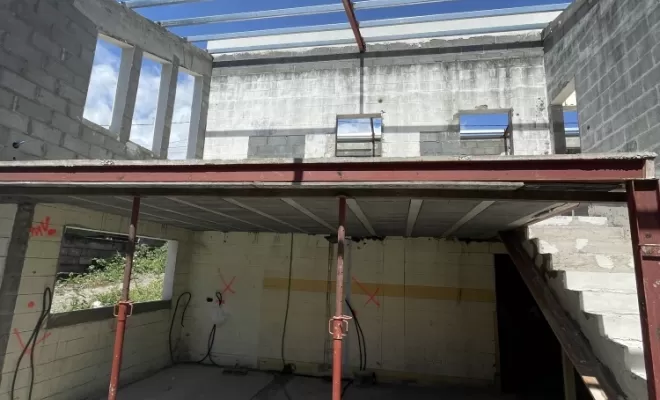 Chantier avant rénovation