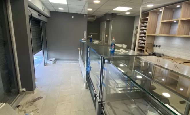 Intérieur du chantier fini 