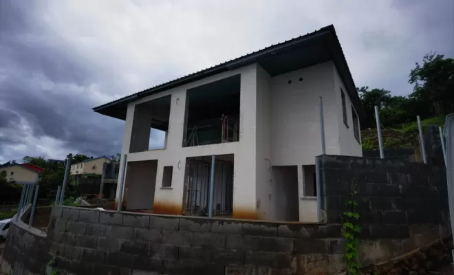 Construction d'une maison, La Possession, Fernando Enduits Réunion 