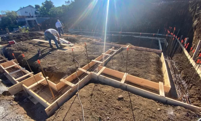 Construction d'une maison, La Possession, Fernando Enduits Réunion 