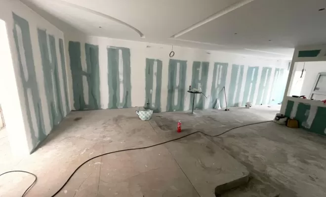 Rénovation en placo d'un magasin à Saint Pierre , Saint-Paul, Fernand Enduits Réunion