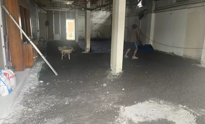 RENOVATION D'UNE  PHARMACIE SUR SAINTE-MARIE, Saint-Paul, Fernand Enduits Réunion