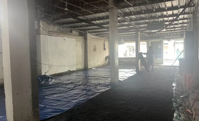 RENOVATION D'UNE  PHARMACIE SUR SAINTE-MARIE, Saint-Paul, Fernand Enduits Réunion