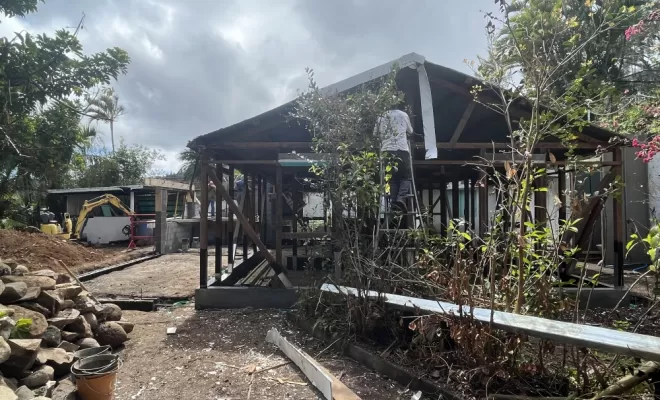 RENOVATION D4UNE VIEILLE BATISSE EN BOIS  SUR SAINT-DENIS, Saint-Paul, Fernand Enduits Réunion