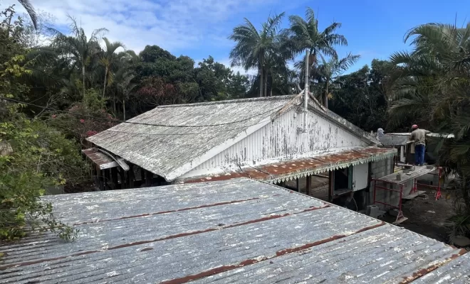 RENOVATION D4UNE VIEILLE BATISSE EN BOIS  SUR SAINT-DENIS, Saint-Paul, Fernand Enduits Réunion