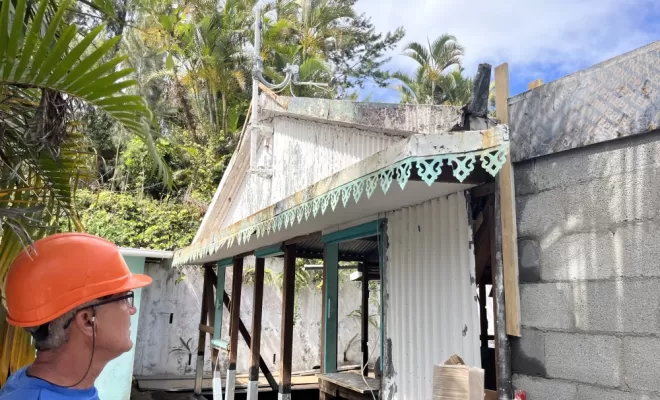 RENOVATION D4UNE VIEILLE BATISSE EN BOIS  SUR SAINT-DENIS, Saint-Paul, Fernand Enduits Réunion