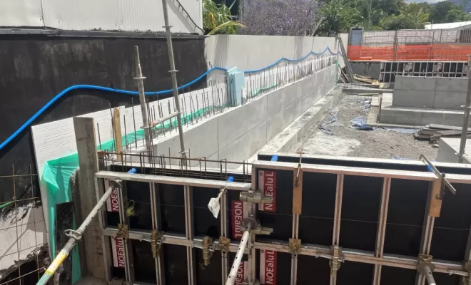 CONSTRUCTION  D'UN IMMEUBLE DE 12 LOGEMENTS A SAINT-PAUL, Saint-Paul, Fernand Enduits Réunion