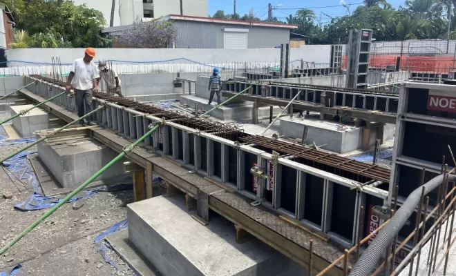 CONSTRUCTION  D'UN IMMEUBLE DE 12 LOGEMENTS A SAINT-PAUL, Saint-Paul, Fernand Enduits Réunion