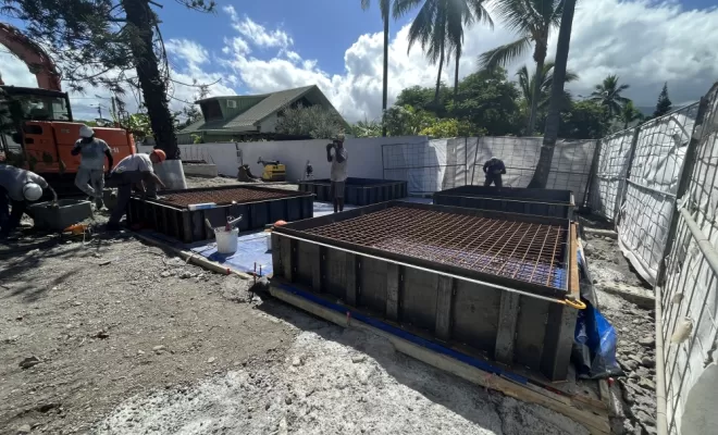 CONSTRUCTION D'UN IMMEUBLE A SAINT-PAUL 2, Saint-Paul, Fernand Enduits Réunion